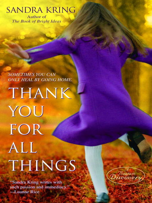 Title details for Thank You for All Things by Sandra Kring - Available